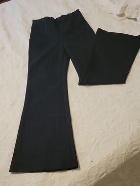 Good Luck Gem Black Boot Cut Trousers